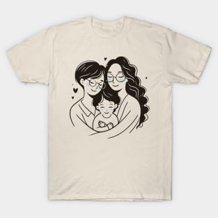 Two moms T-Shirt
